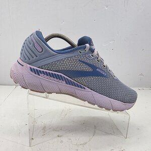 Brooks Adrenaline GTS 22 Womens Shoes Running Distance Trainer Blue Purple sz 11